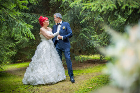 Daniela & Gerd in der Hochzeitskapelle Callenberg - WILD WILD WEDDING bei TLC