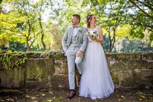 Brautpaar am Schlossberg Chemnitz